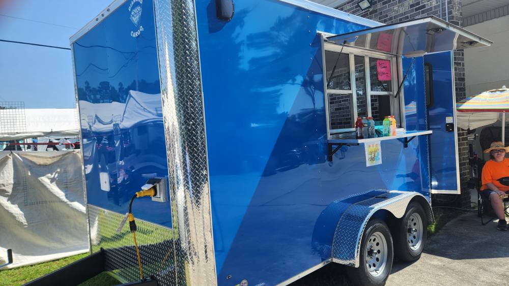 Concession Trailer Food Trailer Event Trailer 7x12 - Main View