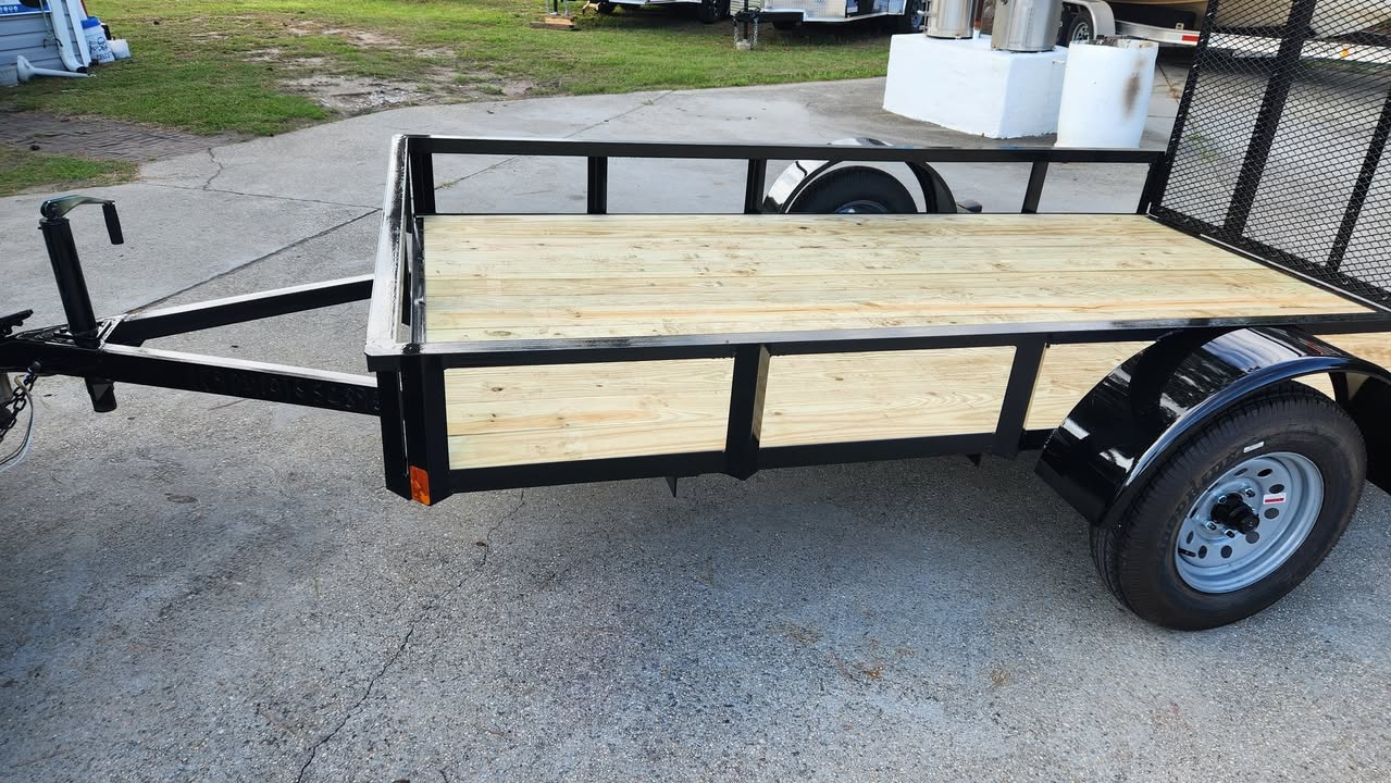 72x10 Utility Trailer - Main View