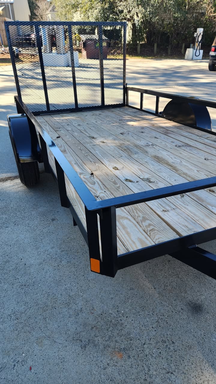 72x12 sa Landscape Utility Trailer - Main View