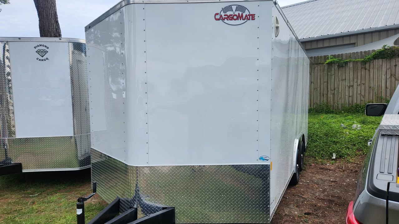 8.5x16 ta Cargo Enclosed Trailer - Main View