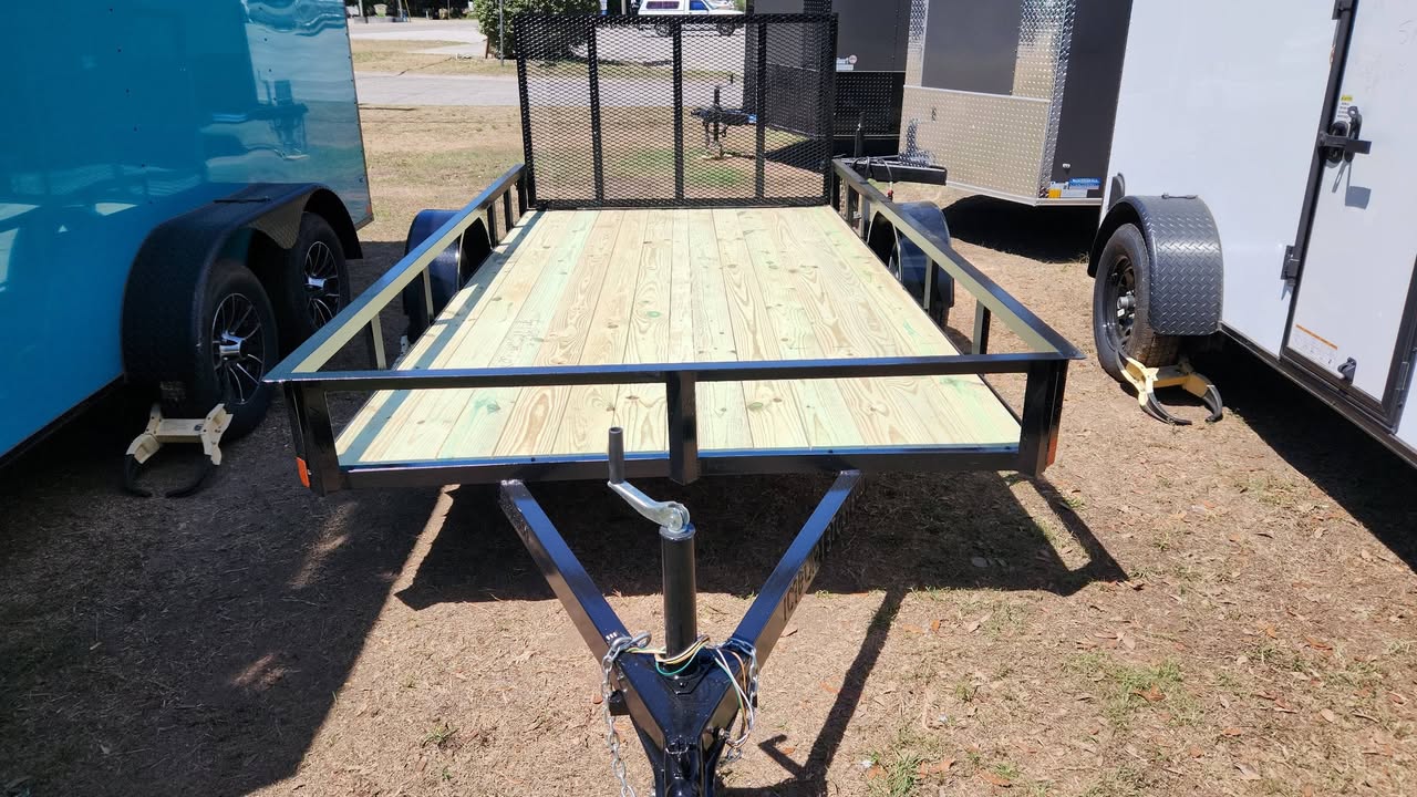 6x12 Single Axle Landscape Trailer - Main View