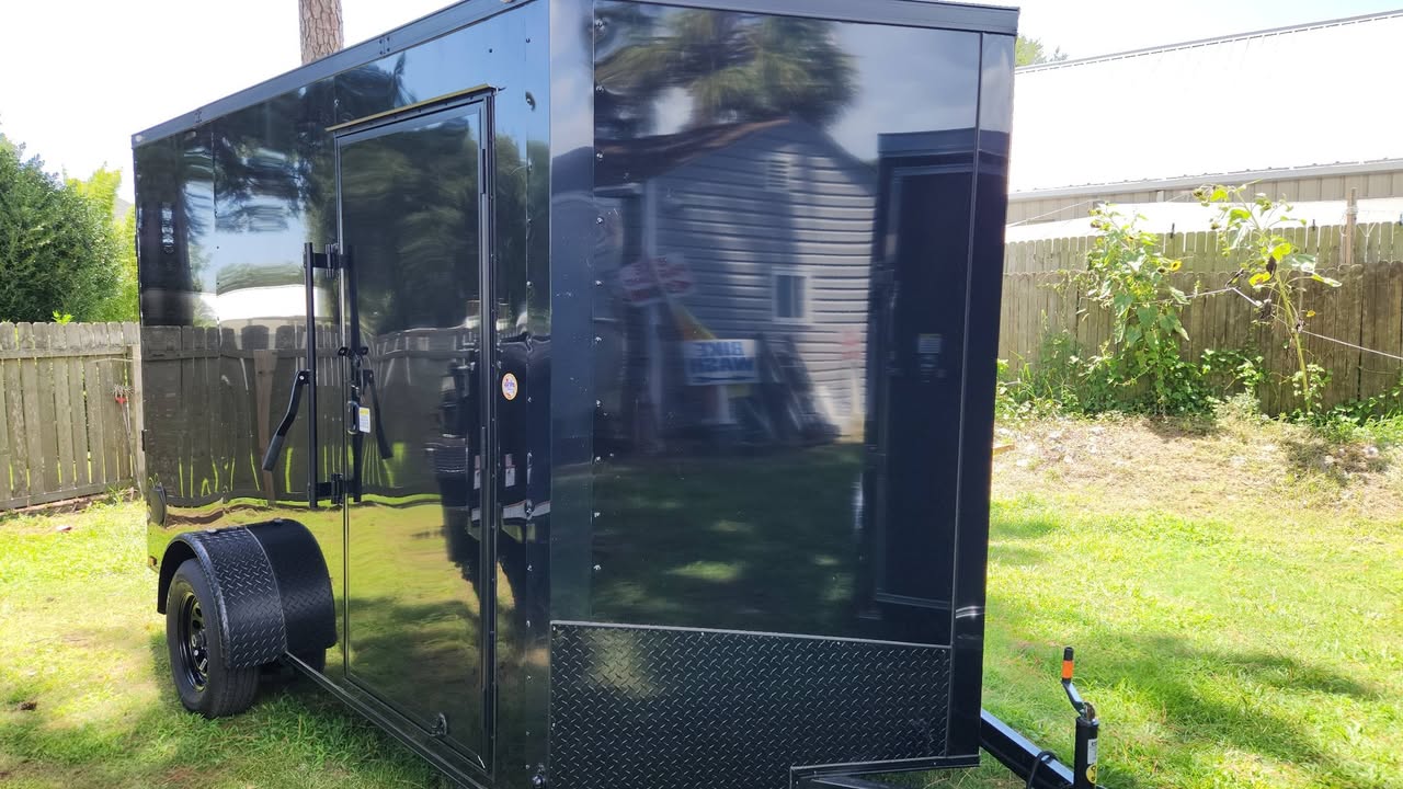 7x12 Cargo/Enclosed Trailer - Main View
