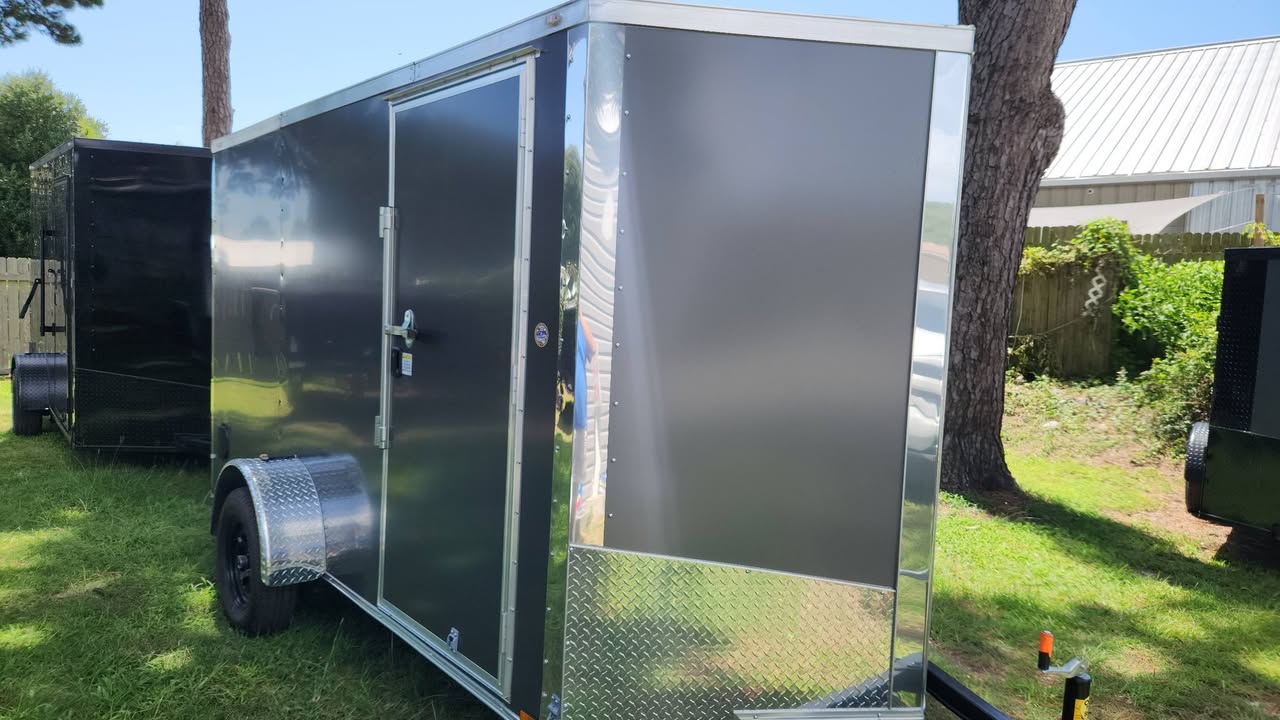 6x12 sa Cargo/ Enclosed Trailer - Main View